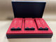 लाल कागज उपहार बॉक्स आयताकार पैनटोन मुद्रित कार्डबोर्ड उपहार बॉक्स