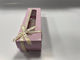 गुलाबी 6 पैक मकरॉन बॉक्स 6 पीसी मकरॉन उपहार बॉक्स पैकेजिंग