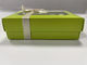स्पष्ट ढक्कन के साथ हरी मकरॉन बॉक्स अनुकूलित बायोडिग्रेडेबल मकरॉन पैकेजिंग