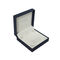 ज्वेलरी लेदरेट पेपर गिफ्ट पैकेजिंग बॉक्स ब्लू टेक्सचर्ड मैग्नेटिक क्लोजर